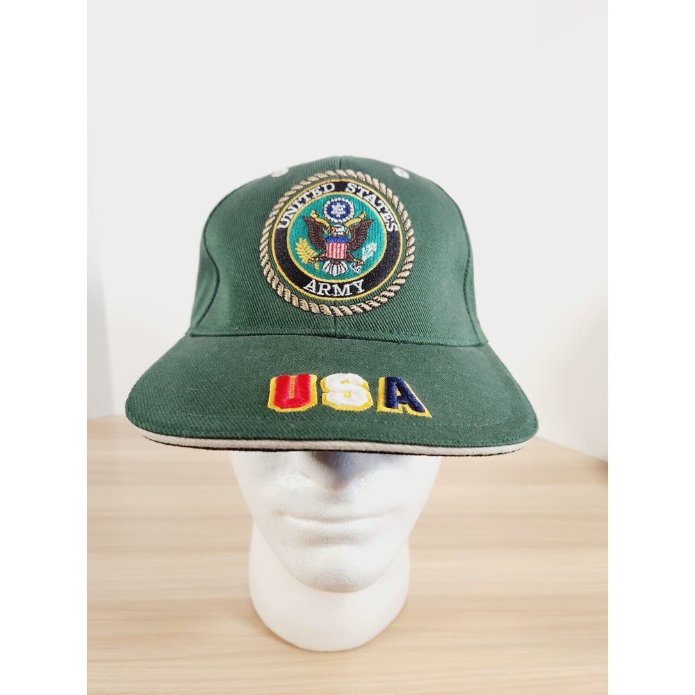 Santo Cap Embroiderd United States Army Hat Adjustable One Size Fits‎ All NWOT